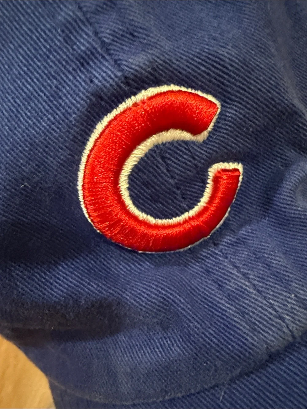 Chicago Cups Kids Blue Baseball Cap with Red 'C' Logo One Size